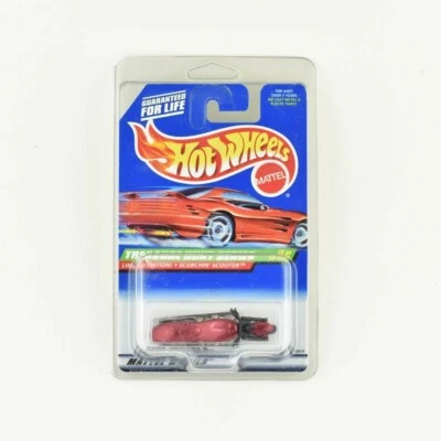 Scorchin' Scooter (Factory Error) - Hot Wheels 1998 Treasure Hunt - New in Box - Image 1 of 3
