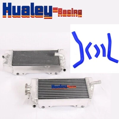 Radiador y manguera de aluminio aptos para Honda CRF450R CRF 450R 2005-2008 2006 2007 CRF 450 Foto 1 de 4