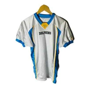 All Source Apparel YOUTH Dolphins Practice Mesh Jersey White LARGE - Picture 1 of 4