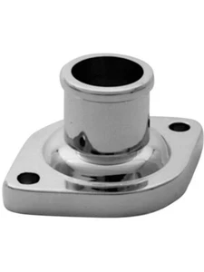 Proform Chrome Thermostat Cover Chrys 318-360-440 Hemi Straight Up (66207) - Picture 1 of 12