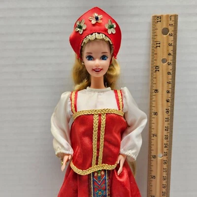 Barbie rusa - Muñecas rusas del mundo #16500 Edición Coleccionista - De colección 1996 Foto 1 de 4