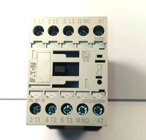 Eaton DIL M7-10 XTCE007B10 Contactor , 24VDC Coil - Picture 1 of 2