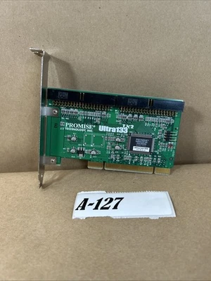 Tarjeta controladora Promise Ultra133 TX2 ATA/133 PCI IDE RAID Foto 1 de 4