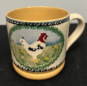Nicholas Mosse Pottery Ireland Hen Rooster Large Mug Ireland NWOT - Picture 1 of 6