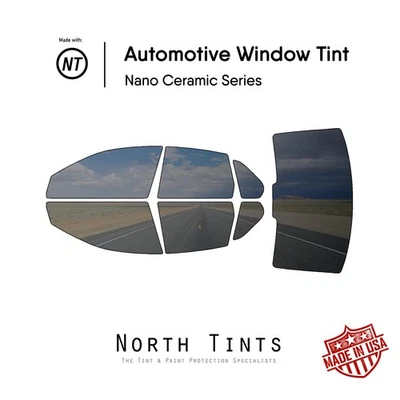 Película de tinte de ventana precortada nano cerámica para Volkswagen Jetta 2006-2010 sedán Foto 1 de 4