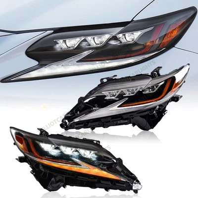 Triple LED Headlights For 2013-2018 LEXUS ES250 ES300h ES350 Xenon Headlamp Foto 1 de 4
