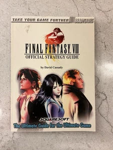 🔥Final Fantasy VIII Official Strategy Guide by David Cassady (Paperback, 1999) - Picture 1 of 3