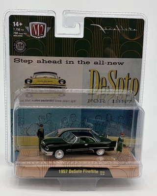 M2 Machines 1957 Desoto Fireflight Diorama Edición Limitada Die Cast 1:64 Foto 1 de 3