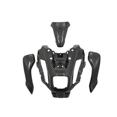 Carbon Fiber Front Headlight Cover Guard Fairing Kit For Yamaha MT-07 2021-2024 Foto 1 de 4