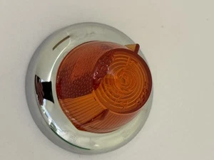 517476 - LUCAS SIDE LAMP LENS & RIM L658 54570578 ASTON, LOTUS TRIUMPH TR250 - Picture 1 of 17