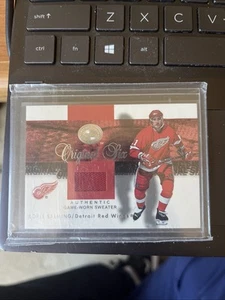 Borje Salming 2001-02 Fleer Greats of the Game - Jerseys Detroit Red Wings HOF! - Picture 1 of 2