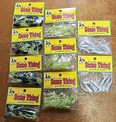 Lot Of 9. Creme Lure It's the Same Thing Panfish Baits. 75 Total. - Image 1 of 4