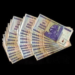 Cantidad: Billetes de 30 a 10 mil millones de dólares de Zimbabwe 2008 verificados auténticos certificado de autenticidad - Imagen 1 de 3