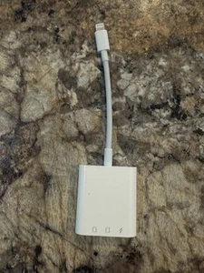 Original Apple Lightning SD Kartenleser für iPhone, Digitalkamera Adapter - Bild 1 von 2
