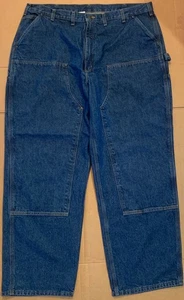 Neu ohne Etikett Carhartt doppelt verstärkte Knie Holzfäller Carpenter Denim Jeans Größe 44 x 32 - Bild 1 von 6
