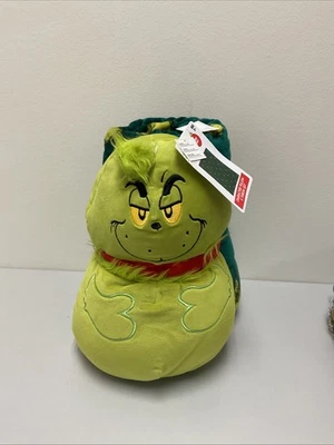 New w/Tags Dr Seuss Grinch Plush & Throw Blanket 48" x 58" Christmas Gift Set - Image 1 of 4