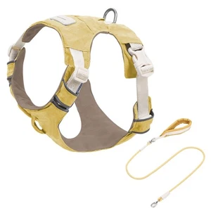 Reflective Dog Harness Vest with Rope Adjustable Pet Safety Gear Walking Leads - Bild 1 von 33