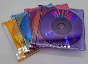 Memorex 4 Pack Cool Colors Pocket CD-R - 210 MB 24X 24 Min BRAND NEW - Picture 1 of 1