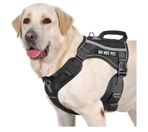 OneTigris Tactical Dog Harness for Medium Large Dogs, Do Not Pet No Pull Mesh... - Picture 1 of 6