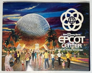 Walt Disney World EPCOT Center Pictorial Souvenir Book 1982 Horizons Figment WDW - Picture 1 of 7