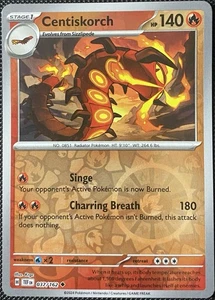 Centiskorch 037/162 SV05: Temporal Forces Reverse Holo - Pokémon Card - Picture 1 of 2