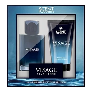 Visage Pour Homme Eau de Cologne Body Wash Men's EDC Parfum Aftershave 100ml New - Picture 1 of 8