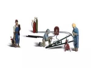 NEW Woodland O Scale Welders & Accessories Train Figures A2748 - Picture 1 of 1