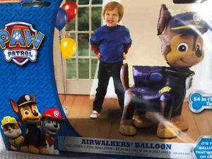 Amscan Anagram 110243-01 -Paw Patrol Chase Foil AirWalker Balloon - 54 Inch - Picture 1 of 1
