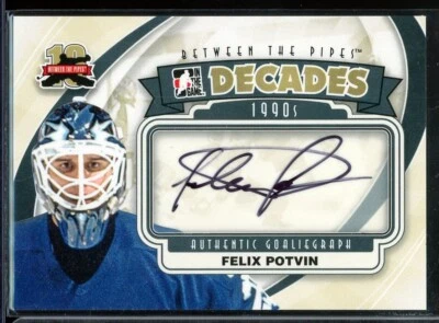 2011-12 ITG Between The Pipes Autographs #AFP Felix Potvin - Image 1 of 2