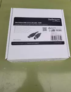 StarTech.com 10m 30 ft Active USB 3.0 USB-A to USB-B Cable - M/M - USB A to B Ca - Picture 1 of 4
