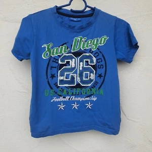 Camiseta bebé niño parte superior como nueva talla 128 100% algodón (1373) - Imagen 1 de 3