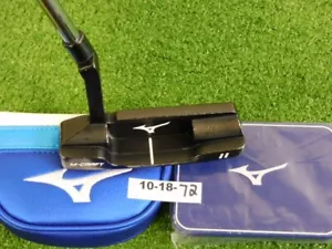 Mizuno M Craft II Black Ion 34" Putter with Headcover & Weight Kit - Picture 1 of 7