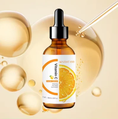 Vitamin C SERUM Whitening Hydrating Brightening Organic Hyaluronic Acid 30ml - Image 1 of 4