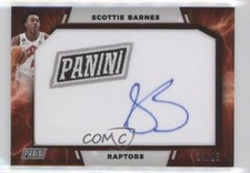 2022-23 Panini Jumbo Patch Auto 24/25 Scottie Barnes