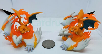 FIGURA COLECCIONABLE CHARIZARD Y RESHIRAM Pokemon Licencia Oficial Nintendo Foto 1 de 2