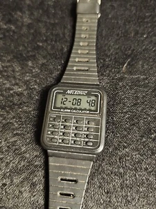RELOJ PULSERA CALCULADORA NELSONIC -VINTAGE AÑOS 80, batería nueva - Imagen 1 de 5