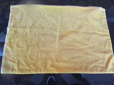 ¿Seda de terciopelo Pottery Barn? funda almohada 15 22 oro sesión de fotos vendedor muestra Foto 1 de 3