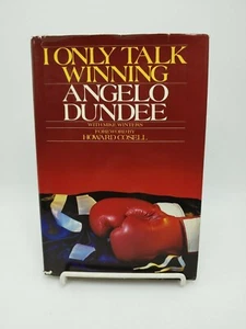 Signed 1985 Angelo Dundee Book I Only Talk Winning - Bild 1 von 3