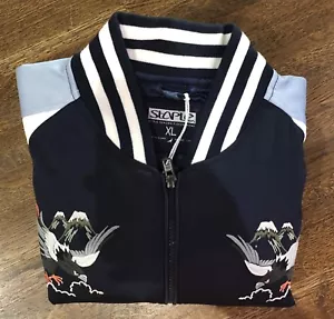 TOTALMENTE NUEVA CHAQUETA BÁSICA EN AZUL MARINO TALLA. ¡XL!!! ¡¡¡Venta al por menor $154!!! 100% auténtico!¡! - Imagen 1 de 9
