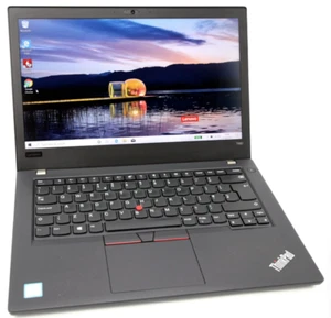 Lenovo Thinkpad T480 Laptop i5 8th GEN Turbo 3.6GHz 8GB 256GB SSD FHD 14" NVME - Picture 1 of 15