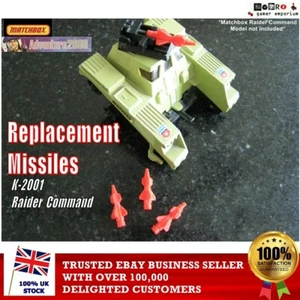 Matchbox Adventure 2000 Raider Command K-2001 Nemesis Rakete Ersatz - Bild 1 von 10