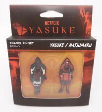 Netflix Yasuke 2" Soft Enamel Pin Set - Yasuke / Natsumaru