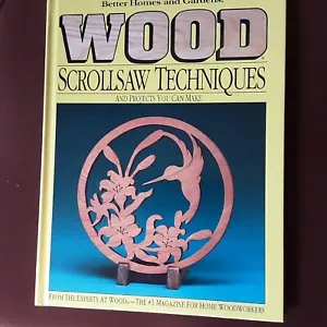 Better Homes And Gardens Wood SCROLLSAW TECHNIQUES - Picture 1 of 3