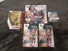 WWE ALEXA BLISS FIGURE LOT 85 BRIEFCASE ELITE MICRO 60 BATTLE PACK BANKS CHASE!!