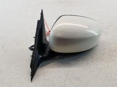 06-08 Infiniti M35 M45 Front Left Driver Power Side View Mirror White QAA OEM  - Image 1 of 4