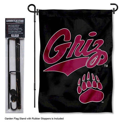 University of Montana Garden Flag and Stand Pole Kit Cover