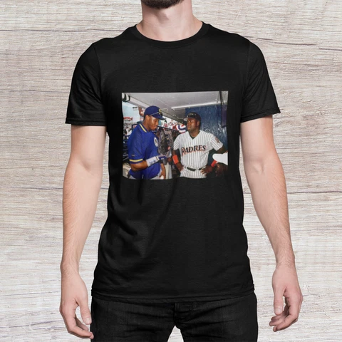 MLB 1992 Ken Griffey JR Mariners Tony Gwynn Padres Graphic Printed T Shirt NWOT Cover