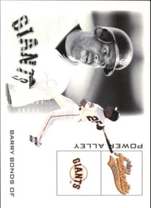 2002 Fleer Authentix Power Alley #6 Barry Bonds - NM-MT - Picture 1 of 2