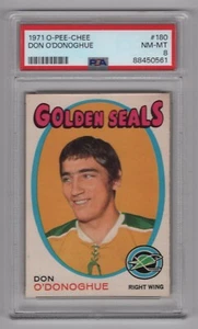 Don O'Donoghue 1971-72 O-Pee-Chee 71-72 No 180 PSA 8 84861 - Bild 1 von 2