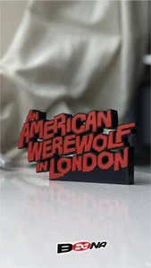An American Werewolf In London logo display Beena Studio - Picture 1 of 6